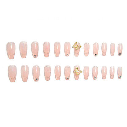 Removable 24 Pieces Of Fake Nail Patches