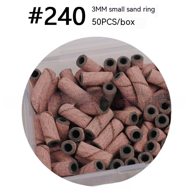 3mm Color Mini Nail Polishing Exfoliating Sand Ring