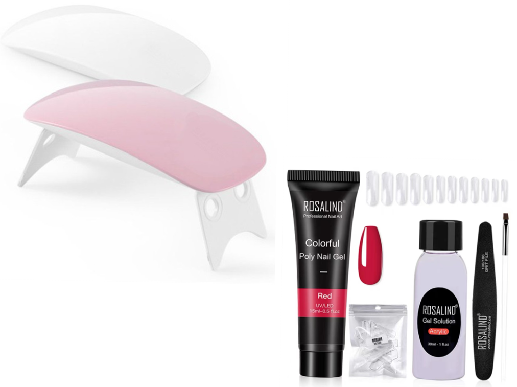 Extension Gel Polish Kit For Manicure Poly Nail Gel Set For