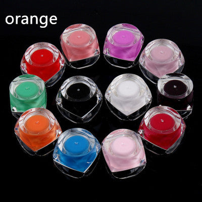 Special solid color phototherapy gel for nail phototherapy nail