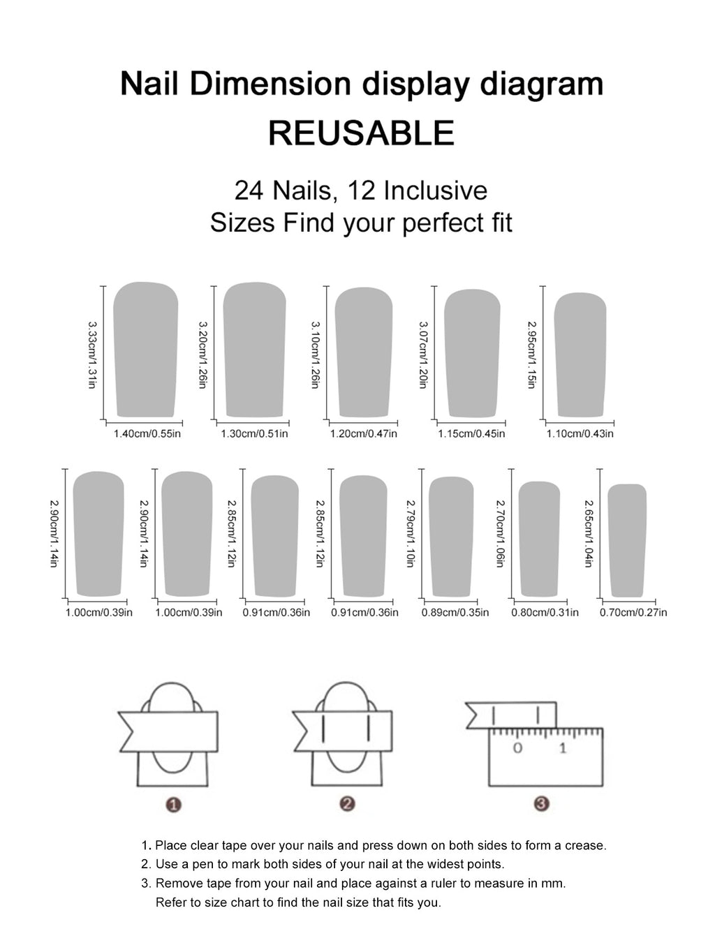 Wear Nail Halloween Long Water Pipe Sweet Cool Nail Piece