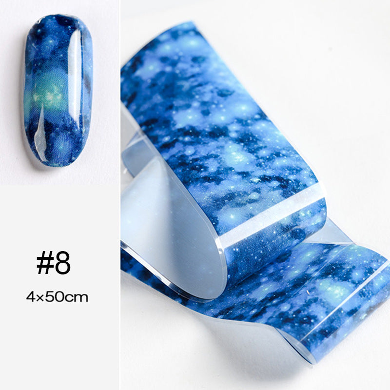 Marble Smudge Pattern Starry