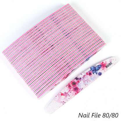 25 Water washable nail repair and care sanding nail file