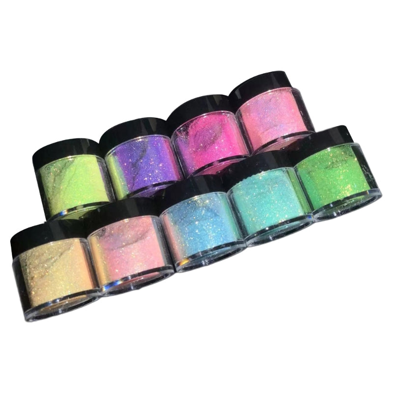 Galaxy Magic Gold Diamand Stone Powder Epoxy Manicure