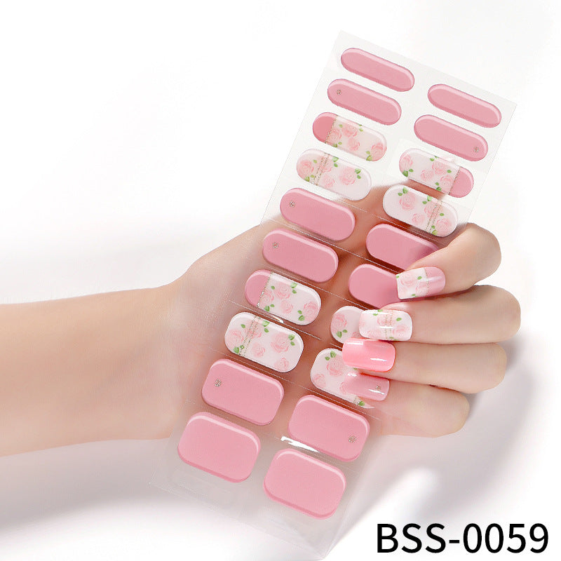 Gel Nail Stickers Phototherapy European And American Nail Sticker