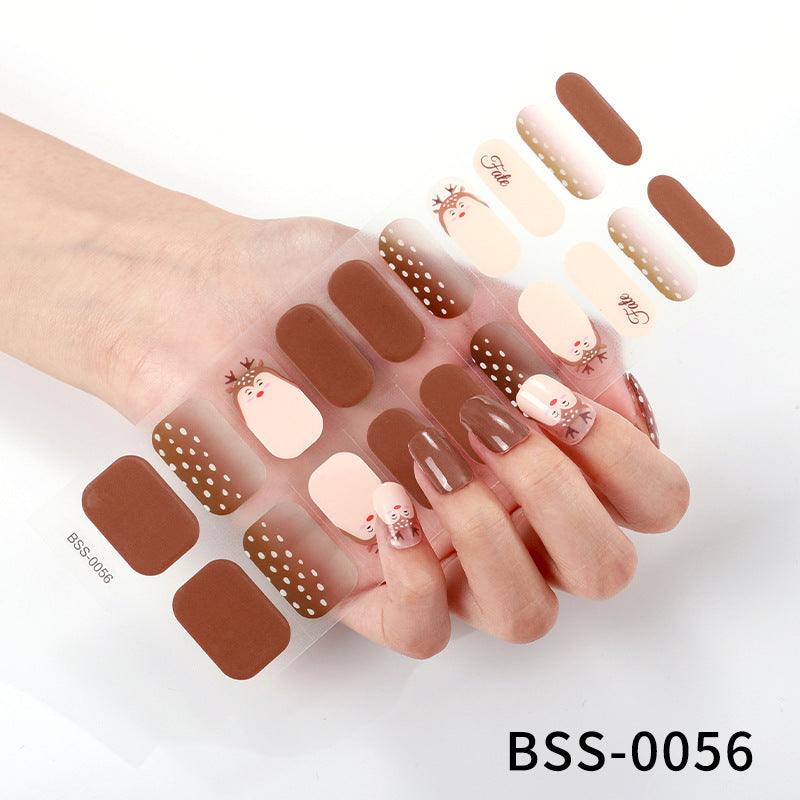 Gel Nail Stickers Phototherapy European And American Nail Sticker