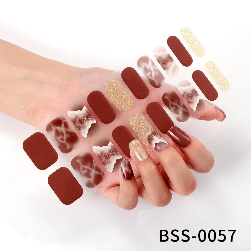 Gel Nail Stickers Phototherapy European And American Nail Sticker