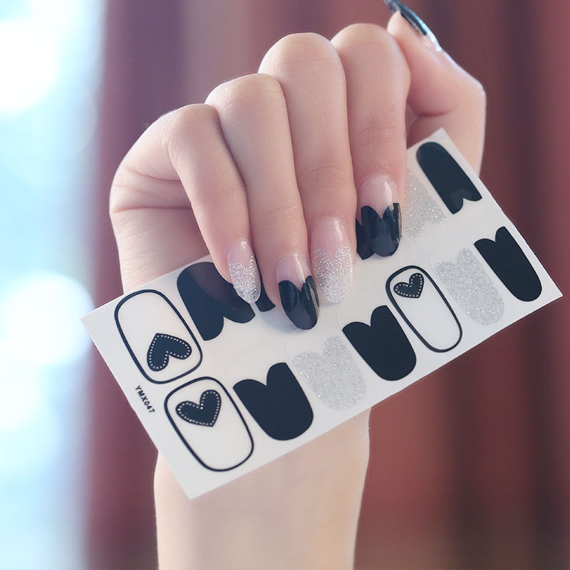 Waterproof nail stickers