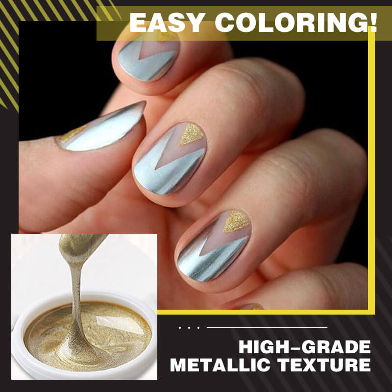 Japanese Jelly Gilt Painted Mirror French Nail Polish Glue