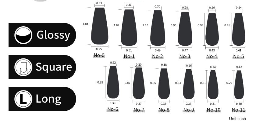 Women's Christmas Manicure Set Patch