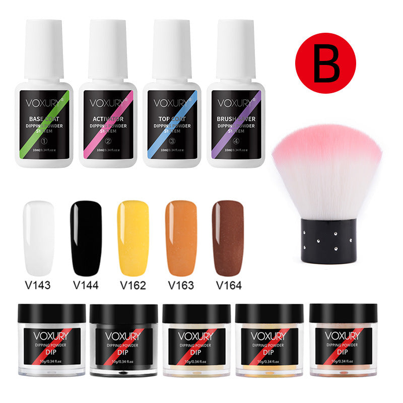 Nail infiltration powder set