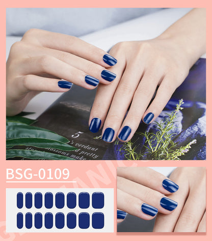 Semi-curing Gel Nail Sticker Gel Beauty