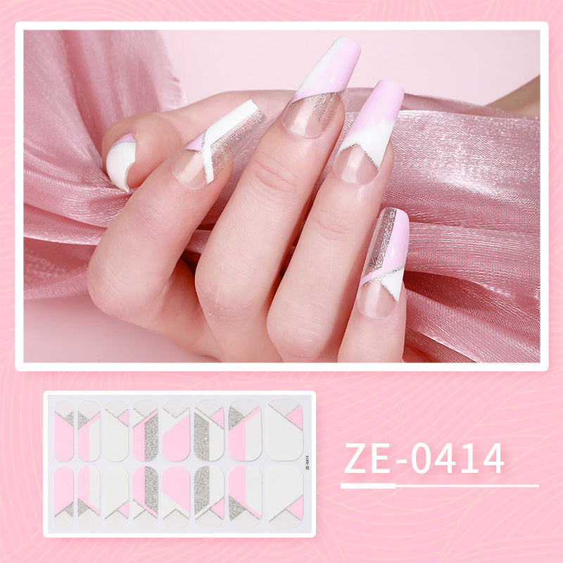 New Ladies Waterproof Manicure Stickers