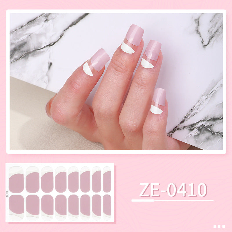 New Ladies Waterproof Manicure Stickers