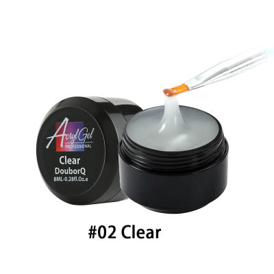 Nail crystal extension glue