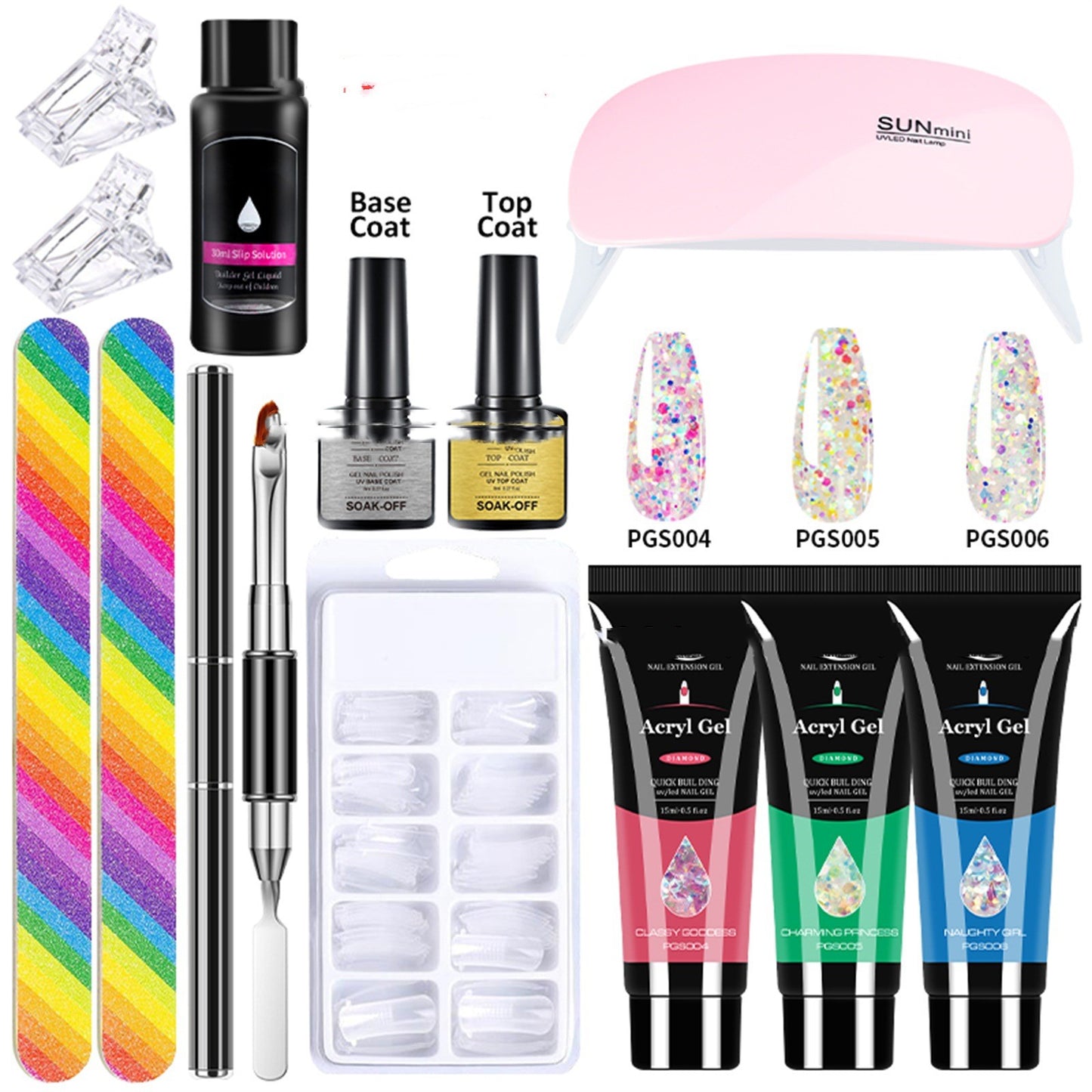 Manicure 13-piece Crystal Extended Glue Set