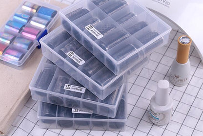 Nail Art Transfer Foils Set Of 12