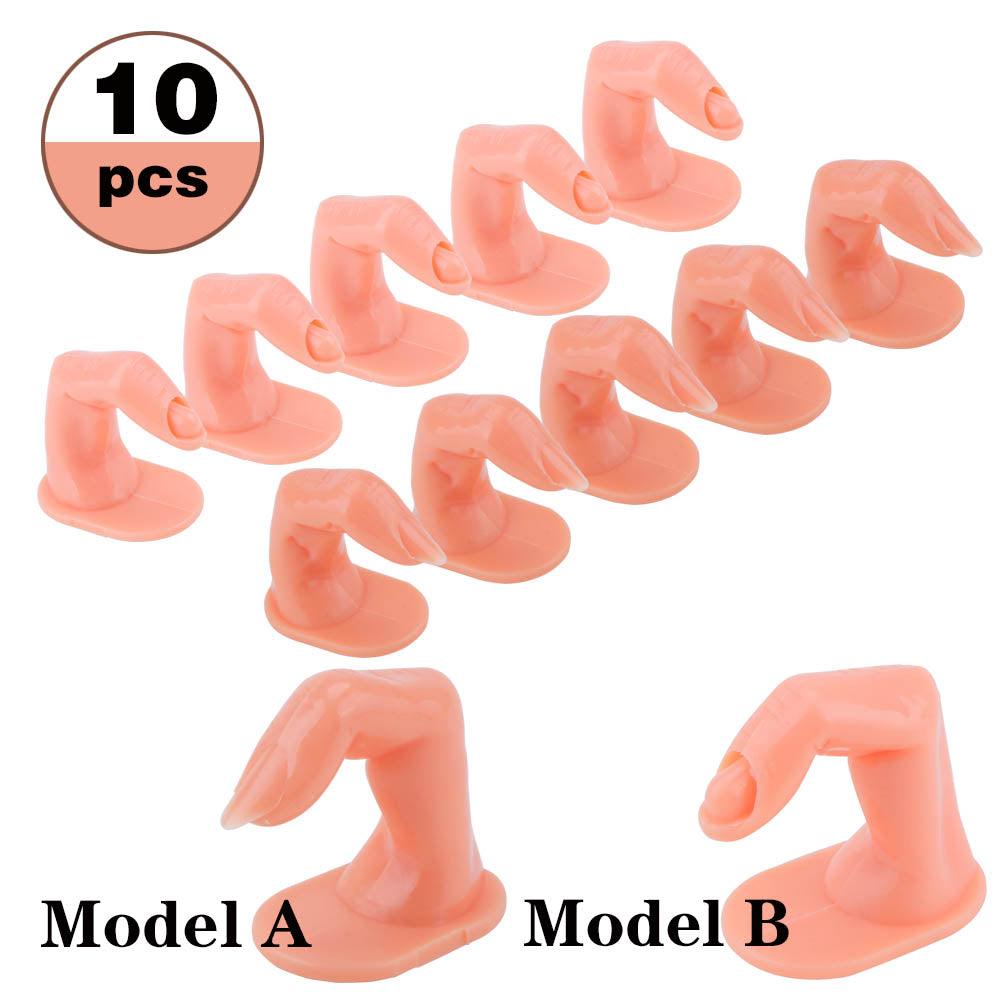 Simulation Of Finger Bending Of Model Inserting Nail Display Stand