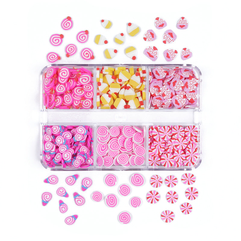 6x grid Boxed Holiday Polymer Ornament