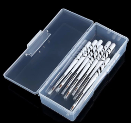 Cosmetic sponge storage box