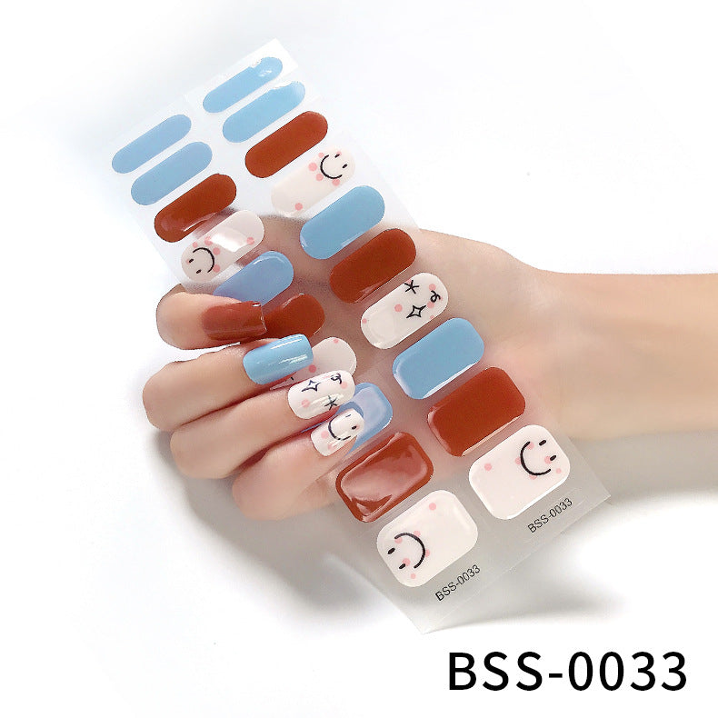 Gel Nail Stickers Phototherapy European And American Nail Sticker