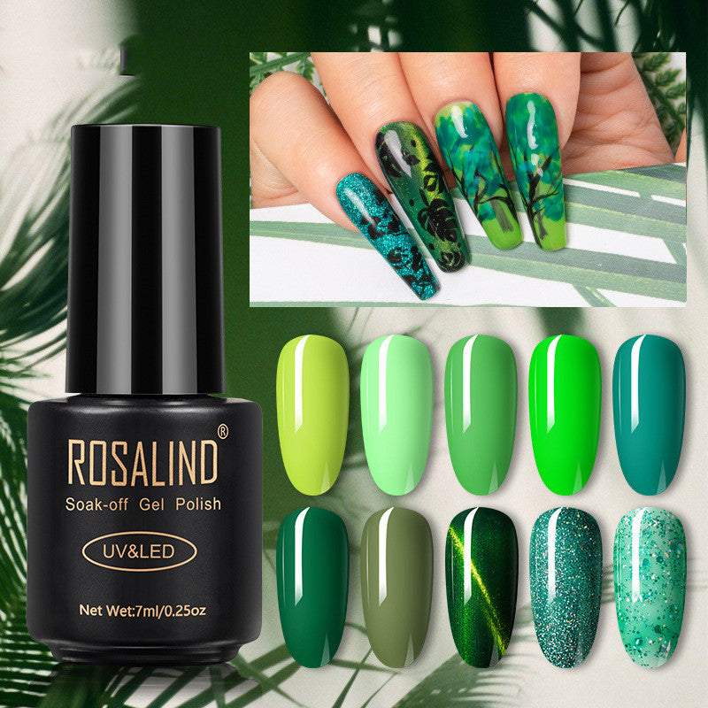 Summer Green Manicure Phototherapy Gel