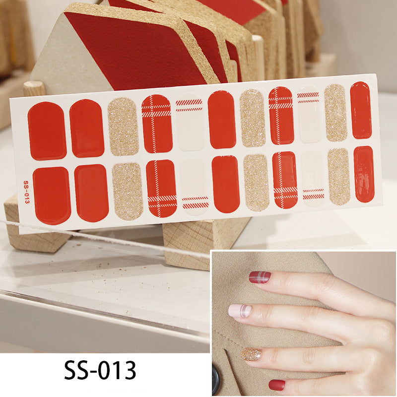 Laser Safe Waterproof Nail Glitter Sticker