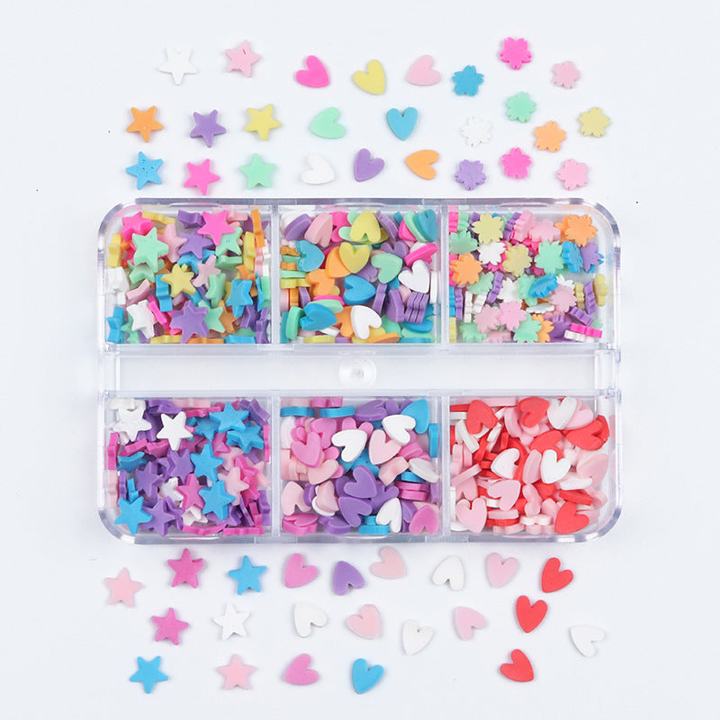 6x grid Boxed Holiday Polymer Ornament