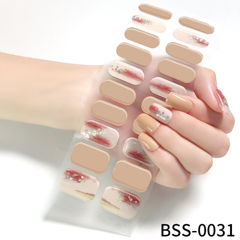 Gel Nail Stickers Phototherapy European And American Nail Sticker