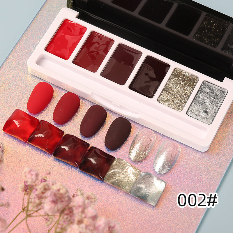 6Color Solid UV Solid Sequin Glue