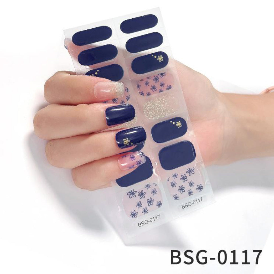 Ice Transparent Phototherapy Nail Gel Patch