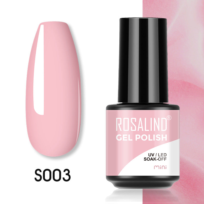 Nail Polish Glue 7ML Plastic Bottle Nail Glue Mixed Color