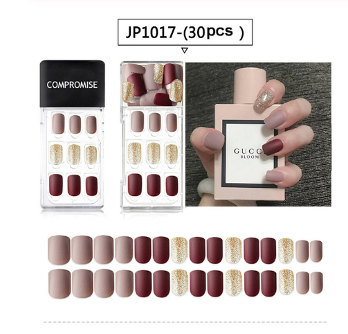 Soft nail without crease