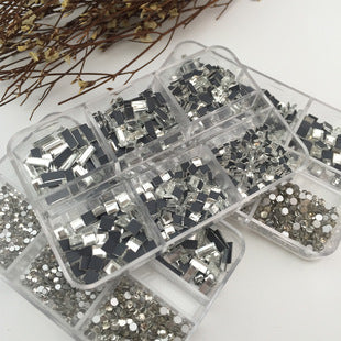 12-grid Mixed Round Ornament Set