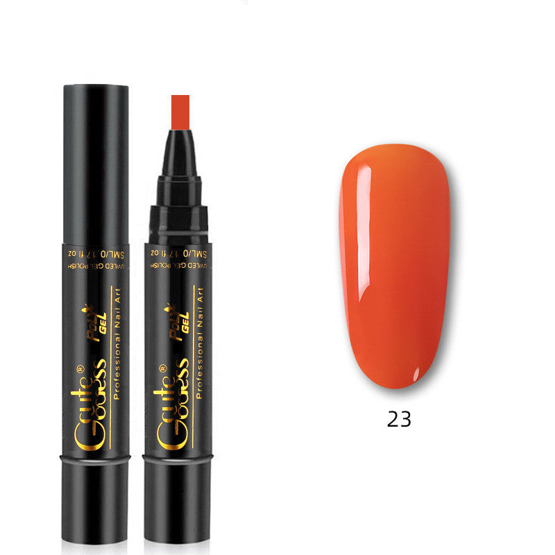 3-in-1 Nail Glue Pen Flash One-step Glue Phototherapy Plastic