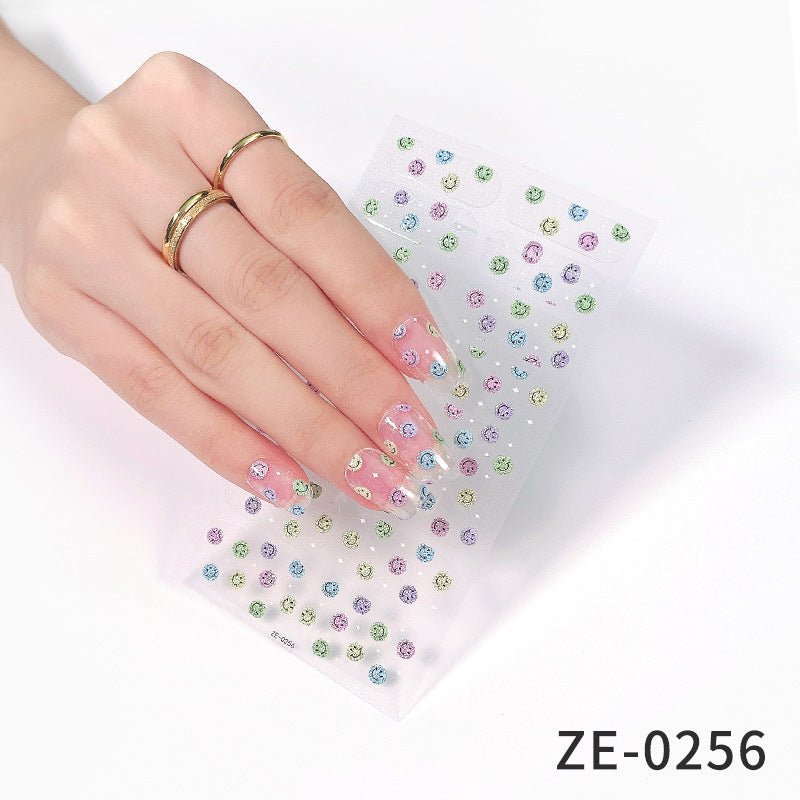 Fashion Christmas Waterproof Manicure Stickers