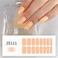 Solid Color Nail Stickers Adhesive For Pregnant Women