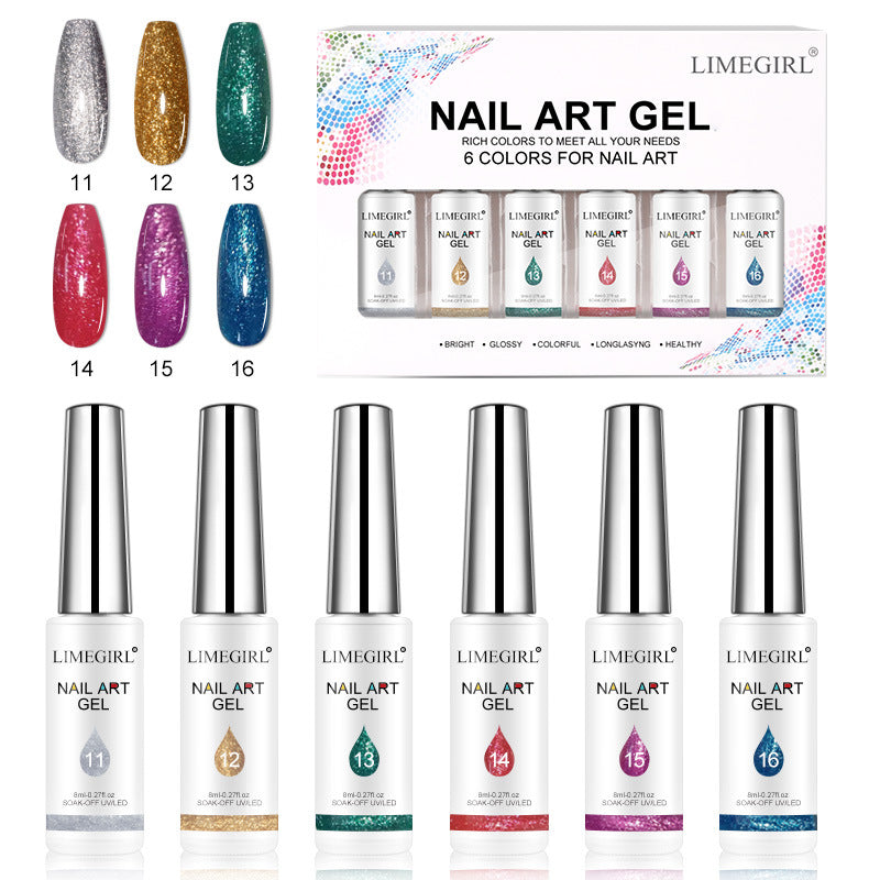 Nail Art Drawing Glue Phototherapy Painted Glue Spray Paint