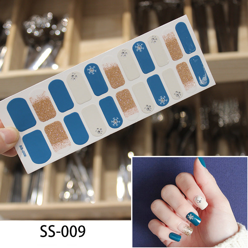 Laser Safe Waterproof Nail Glitter Sticker