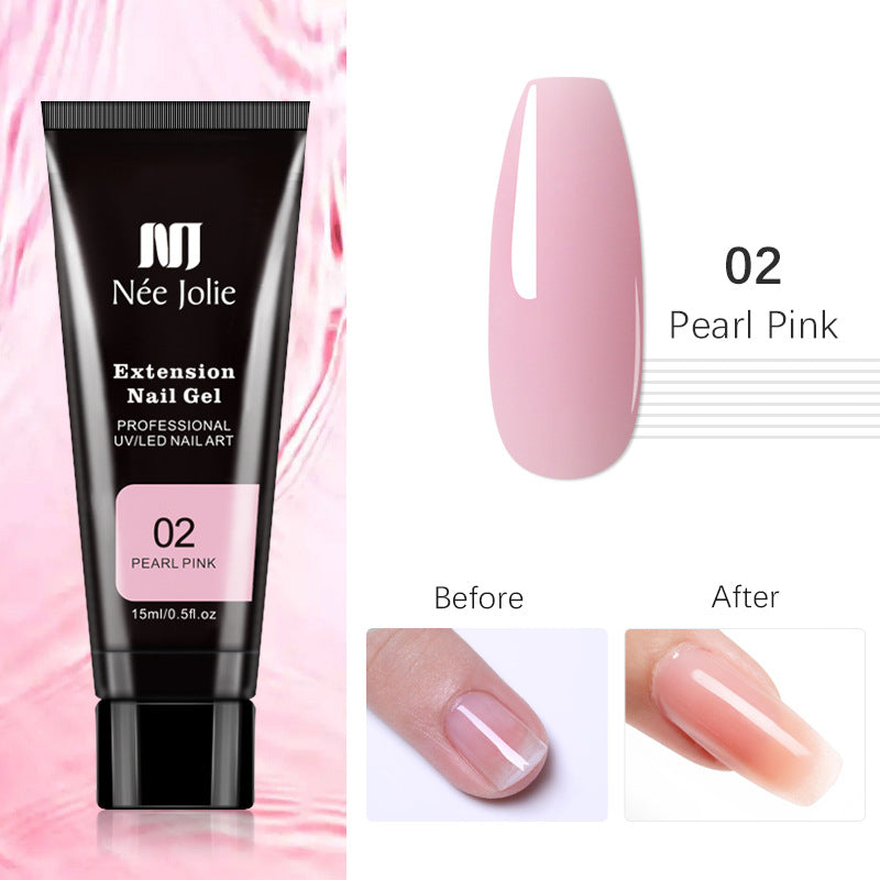 Nail Extension Glue 15ml Paperless Crystal Gel UV