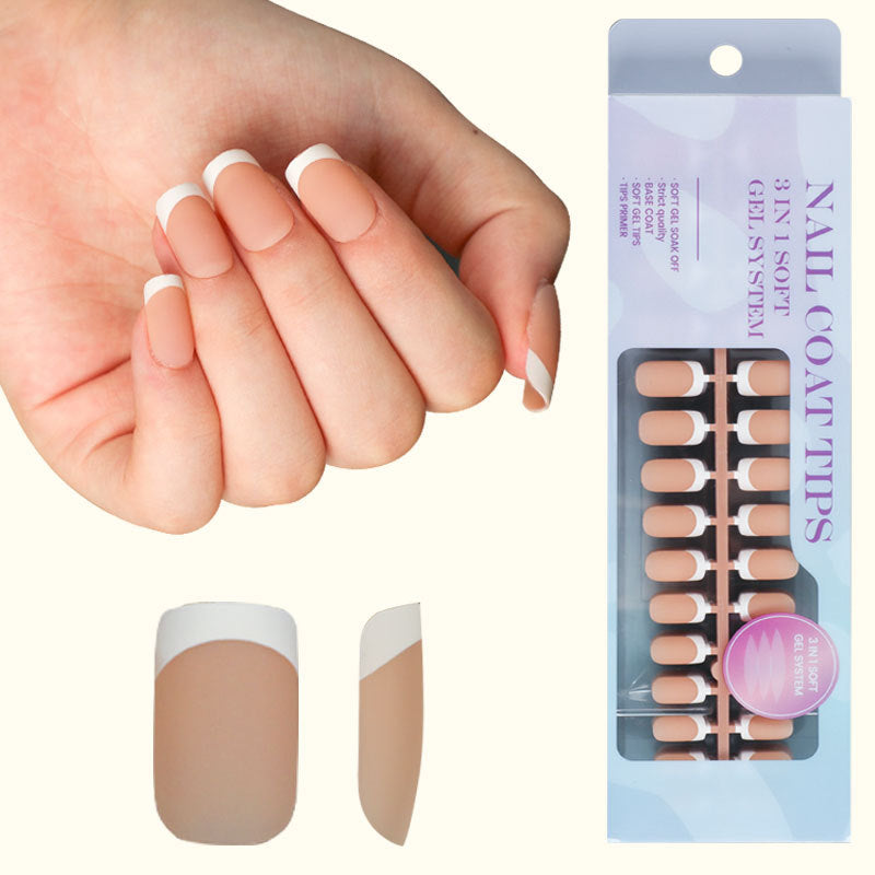 French Manicure Wear Detachable