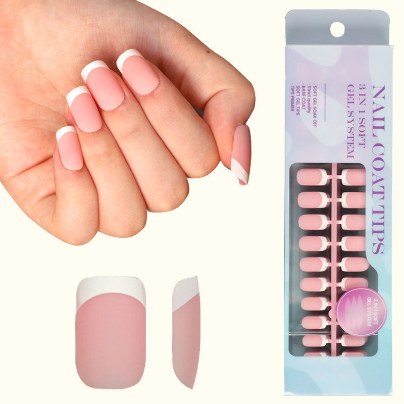 French Manicure Wear Detachable