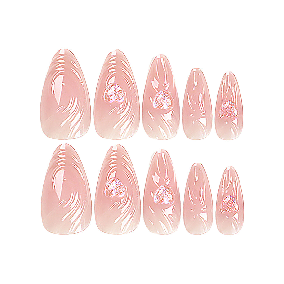 Aurora Nail Sticker Wear Armor Nail Shaped Piece 3 Dstereo
