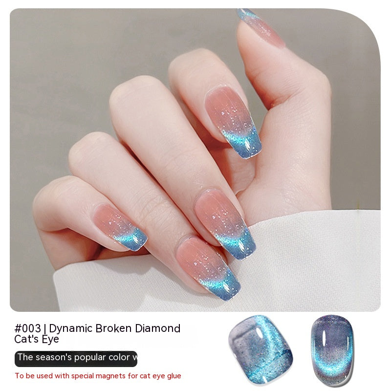 Drill Cat's Eye Nail Polish Glue