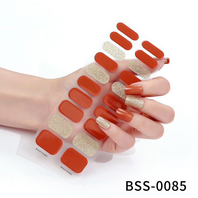 Gel Nail Stickers Phototherapy European And American Nail Sticker