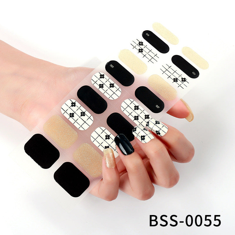 Gel Nail Stickers Phototherapy European And American Nail Sticker