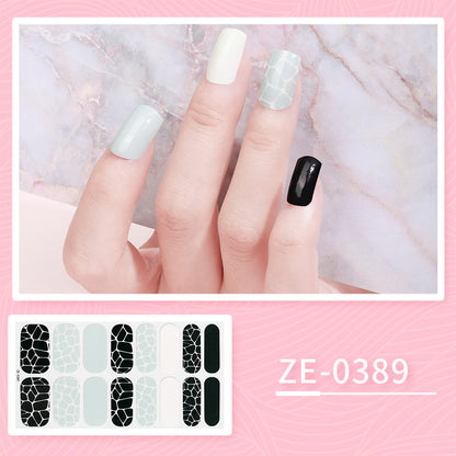 New Ladies Waterproof Manicure Stickers