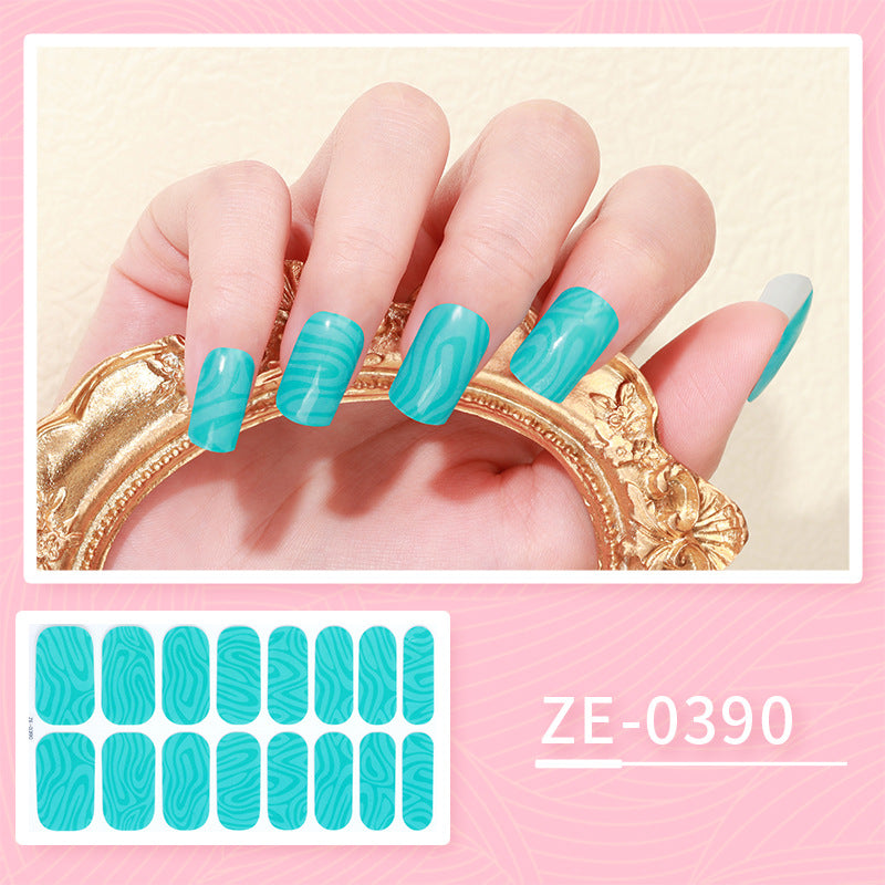 New Ladies Waterproof Manicure Stickers