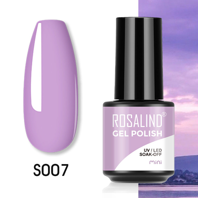 Nail Polish Glue 7ML Plastic Bottle Nail Glue Mixed Color