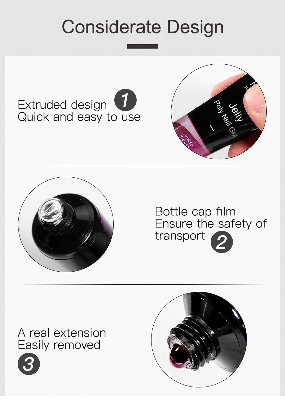 Women's Fashion Personalized Crystal Armor Nail Polish